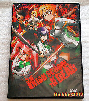 HIGH SCHOOL OF THE DEAD: Anime DVD Complete Collection Episodes 1