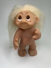 1977 Thomas Dam 9” Troll Model 604 Made In Denmark No Clothes