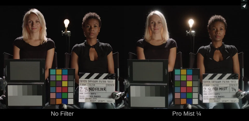 82Mm Black Pro Mist Camera Lens Filter Softens Wrinkles And Blemishes - Image 3 of 4