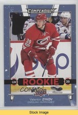 2017-18 Upper Deck Compendium Rookies Blue Valentin Zykov #287 READ o1h