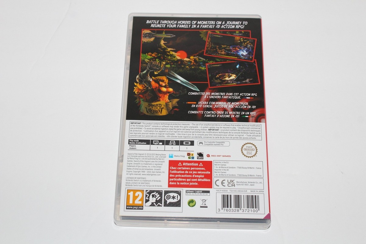 Sword Of The Vagrant - Nintendo Switch - | Factory for sale online