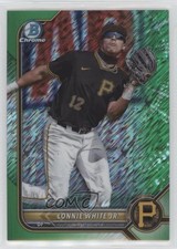 2022 Bowman Chrome Prospects Green Shimmer Refractor 33/99 Lonnie White Jr 0c6
