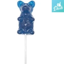 4-Inch Ultra-Fun Blue Raspberry Giant Gummy Bear – Made with  Molds