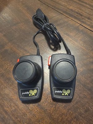 OEM Atari 2600 Original Set Of Paddles Pong Controllers 
