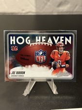 2025 Panini Absolute Football Hog Heaven Joe Burrow Cincinnati Bengals #HH-JBW