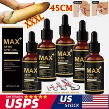5sets Max Afro Ayiti Oil Herbal Oil for Man Enhances Male Boosts Circulation US