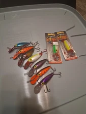 Lot Of 9 Dave's Ka Boom Winning Streak Fishing Lures