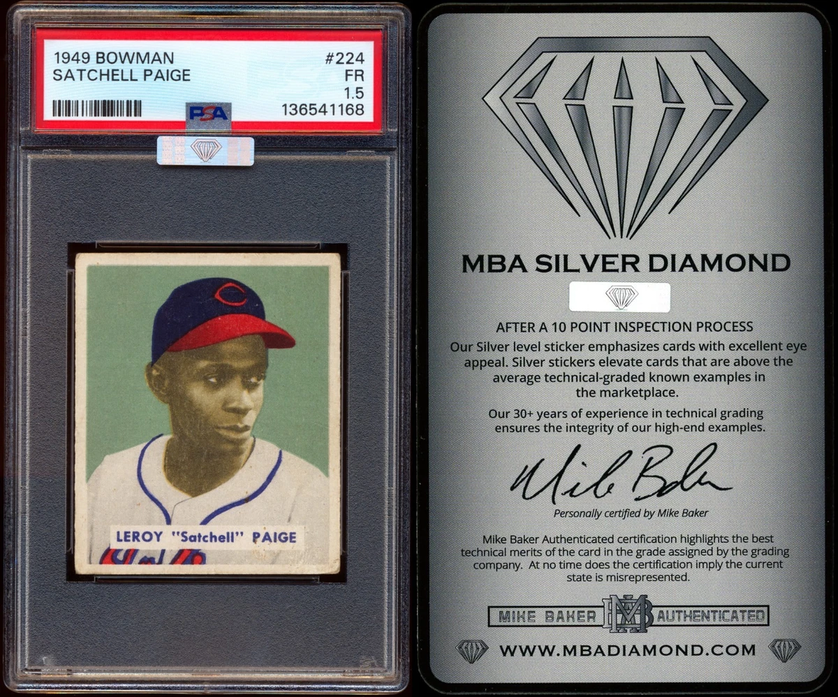 1949 Bowman - Satchel Paige #224 for sale | eBay