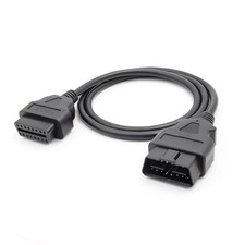 16 Pin OBD 2 OBD II OBD2 Male to Female Extension Cable 16Pin Diagnostic