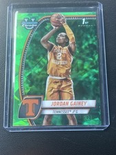 Jordan Gainey 2024-25 Bowman University Chrome Sapphire Edition #33 Green #/65
