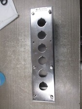 Allen Bradley Stainless Steel Push Button Enclosure 800H-6HZ4 Ser. N 6-Position