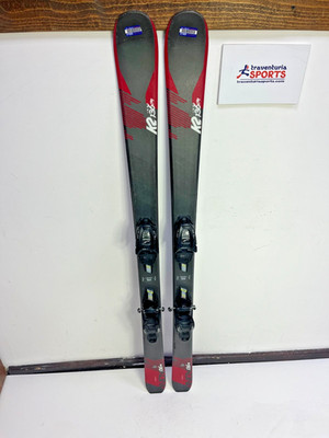 K2 Indy 136cm Ski + Marker 7 Bindungen Wintersport Schnee Spaß Abenteuer