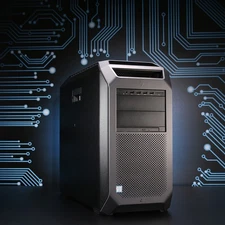 HP Z8 G4 Workstation Barebone inc 1700W PSU + 1x CPU Cooler