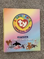 Ty Beanie Babies Official Collectors Album W/...
