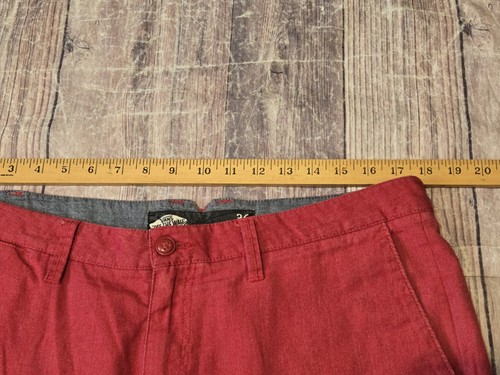 Vans Shorts Herren 36 Taschen leicht Outdoor rot Baumwolle Chino - Bild 2 von 6