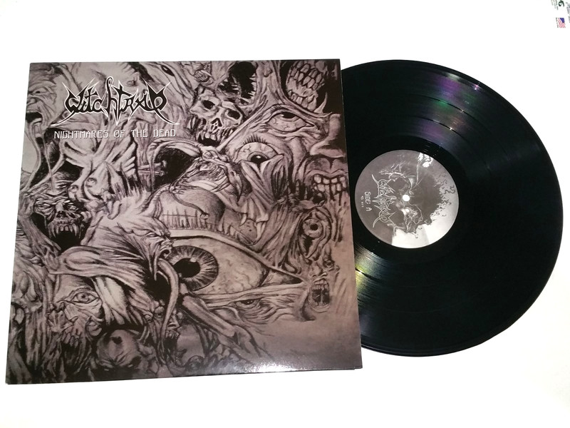 WITCHTRAP - Nightmares Of The Dead LP "RARE" Vinyl - Thrash Metal - Kreator