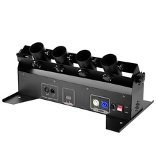 4 Shot Confetti Machine Cannon 8 DMX Channels Disco Party Launcher Wedding Stage