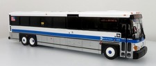 MCI D4500CT New York City Transit Commuter Bus  1:50 Scale Iconic Replicas ABS