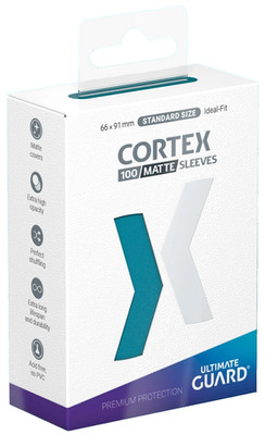 100 Ultimate Guard Cortex Petrol Matte Standard Size Card Sleeve Deck Protectors