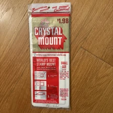 NOS Sealed 36 Pack of Small Size Crystal Mount Stamp Mount Tubes Y741B 1-1/16"