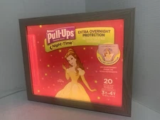 Huggies Pull-ups Princess Vintage Light Box
