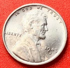 1943-D Lincoln Wheat Cent Penny GEM BU From an Original Bank Roll