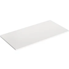 VIVO White 43 x 24 inch Universal Table Top for Sit to Stand Desk Frames