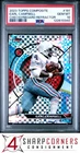 2023 Topps Composite Football Checkerboard Refractor Earl Campbell #191 PSA 10