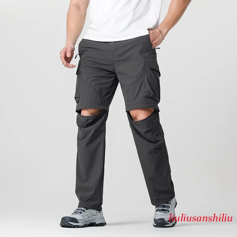 Men's Cargo Hiking Convertible Pants Waterproof Quick Dry Lightweight Trousers
Opens in a new window