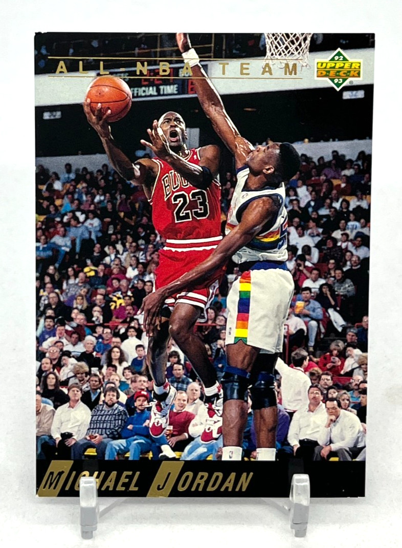 1992-93 Upper Deck - Michael Jordan All-NBA Team Insert #AN1