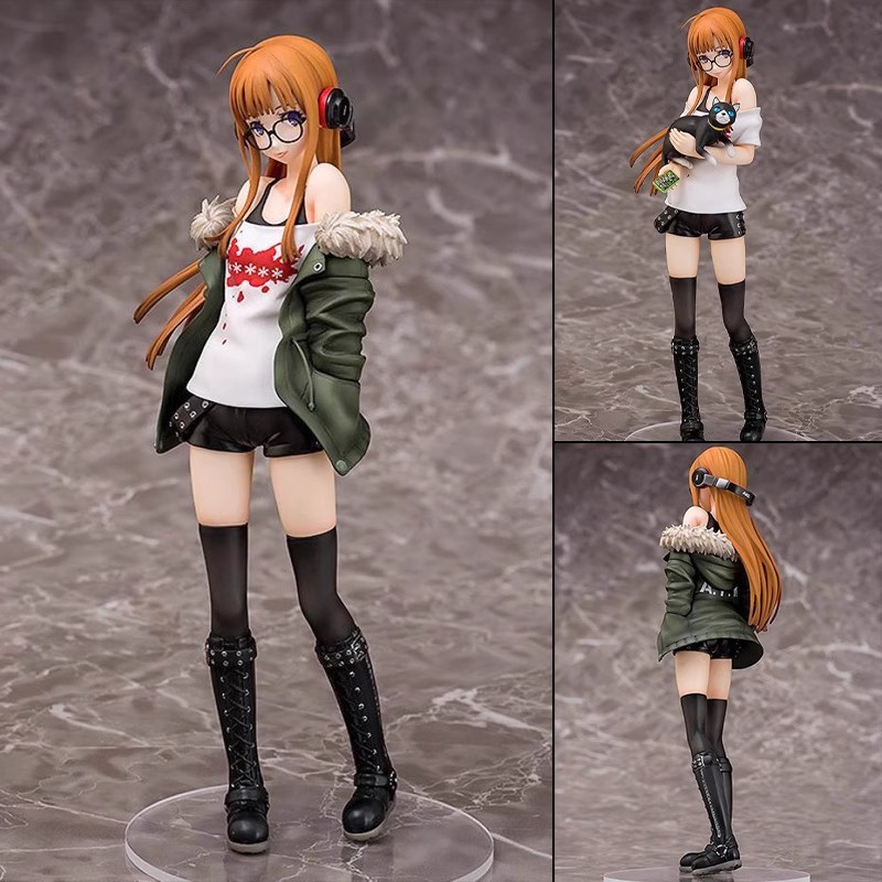 PERSONA5 P5 Sakura Futaba Figure Model 21cm Statue Toy Desktop Decoration Gifts！
