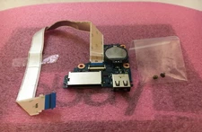 Dell Latitude 3500 USB SD Card Reader CMOS Battery Holder IO Circuit Board G6V2T