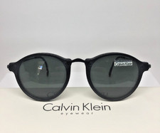 New VINTAGE CALVIN KLEIN Sunglasses CK 609 Black Col. 090M Size: 47-20mm Italy