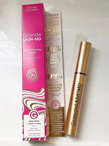 NEW Grande LASH-MD Grande Lash Enhancing Serum 4ML 0.14 Oz 6 Month Supply W/Box