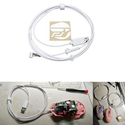 USB Mouse Wire Mouse Feet Replacement PVC Access for G502 Wired Mouse