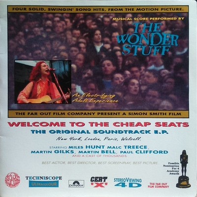 Wonder Stuff - Welcome To The Cheap Seats The Original Soundtrack E.P. - E34z