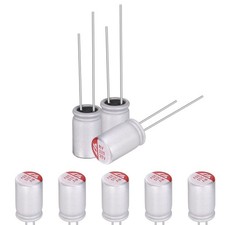 20 Pack 5.5x9mm 220uF 25V Solid Electrolytic Capacitor for PCB Repair