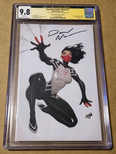 Amazing Spider-Man #21 (2023) Virgin Variant CGC-JSA 9.8 David Nakayama Signed