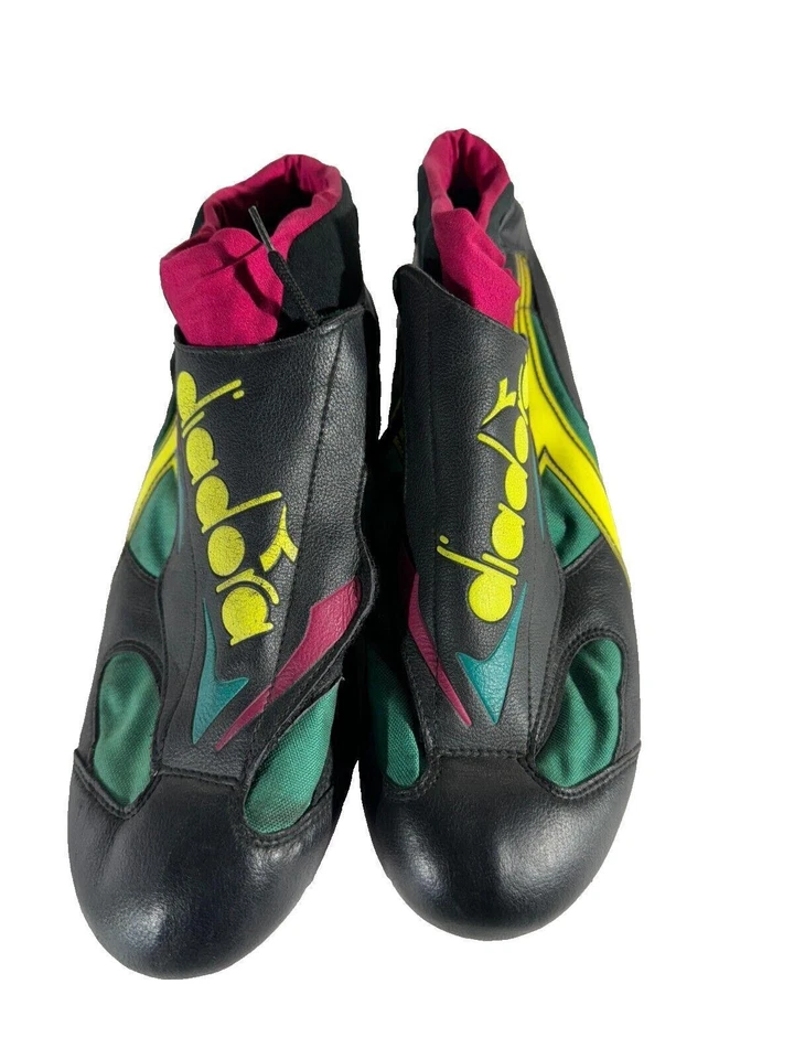 DIADORA Zapatos de Ciclismo MTB de Colección Botas de Bicicleta de Montaña EU45 US10 Mondo 280 cs177 Foto 3 de 4