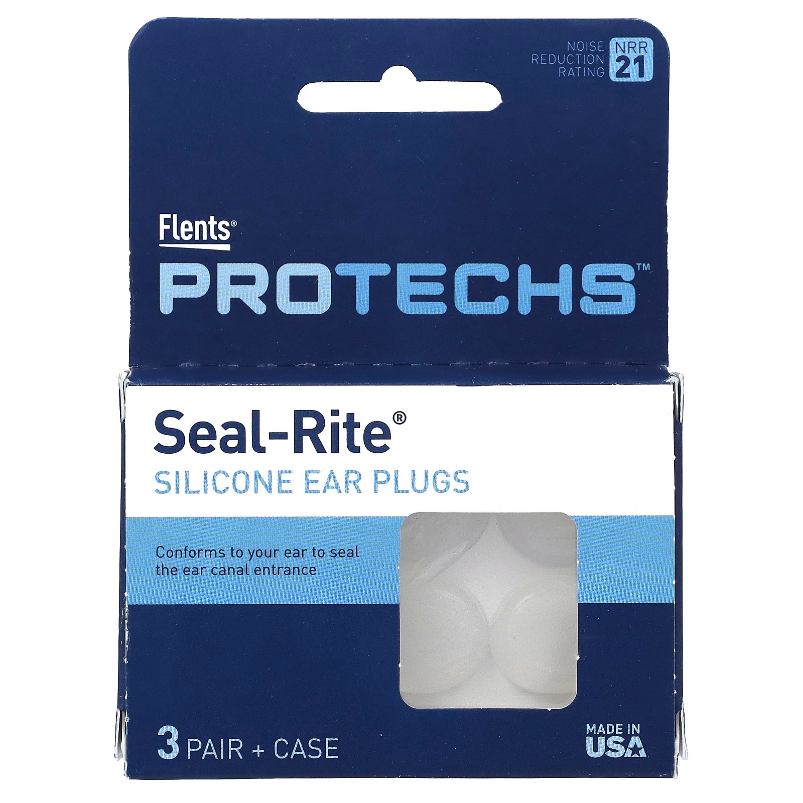 Protechs Силико беруши Seal-Rite 3 пары Футляр 2390₽
