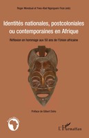IdentitéS Nationales, Postcoloniales Ou Contemporaines En Afrique Taschenbuch
