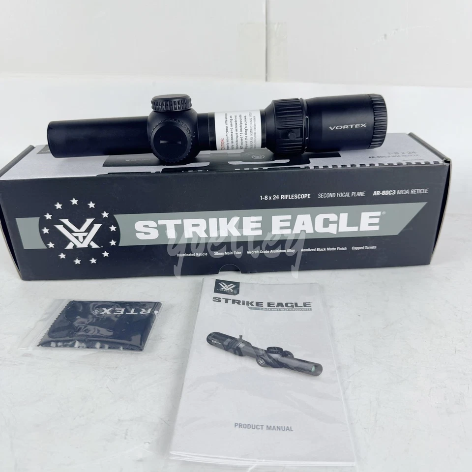 VORTEX STRIKE EAGLE 1-8X24 GEN 2 MIRA TELESCÓPICA COM RETÍCULO AR-BDC3 Frete Rápido - Imagem 4 de 4