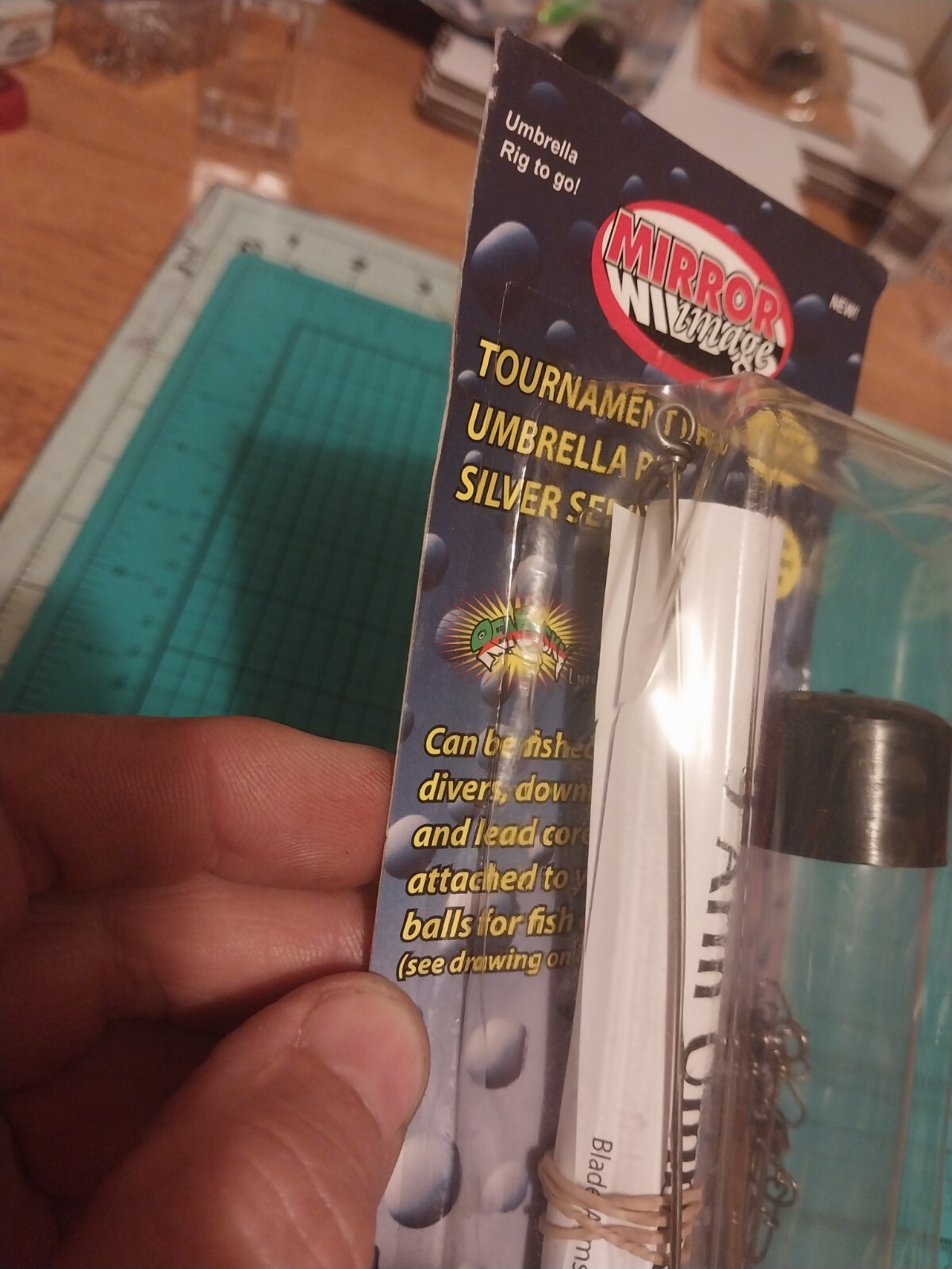 Nos Renosky Tournament Pro Umbrella Rig Mirror Image Nip - Image 5