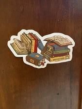 Books Sticker Knowledge Study Waterproof Learning Gift NEW