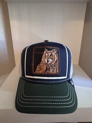 Goorin Animal Farm Trucker Hat Superb Owl Super Bowl Party LIMITED FRIDAY DROPS