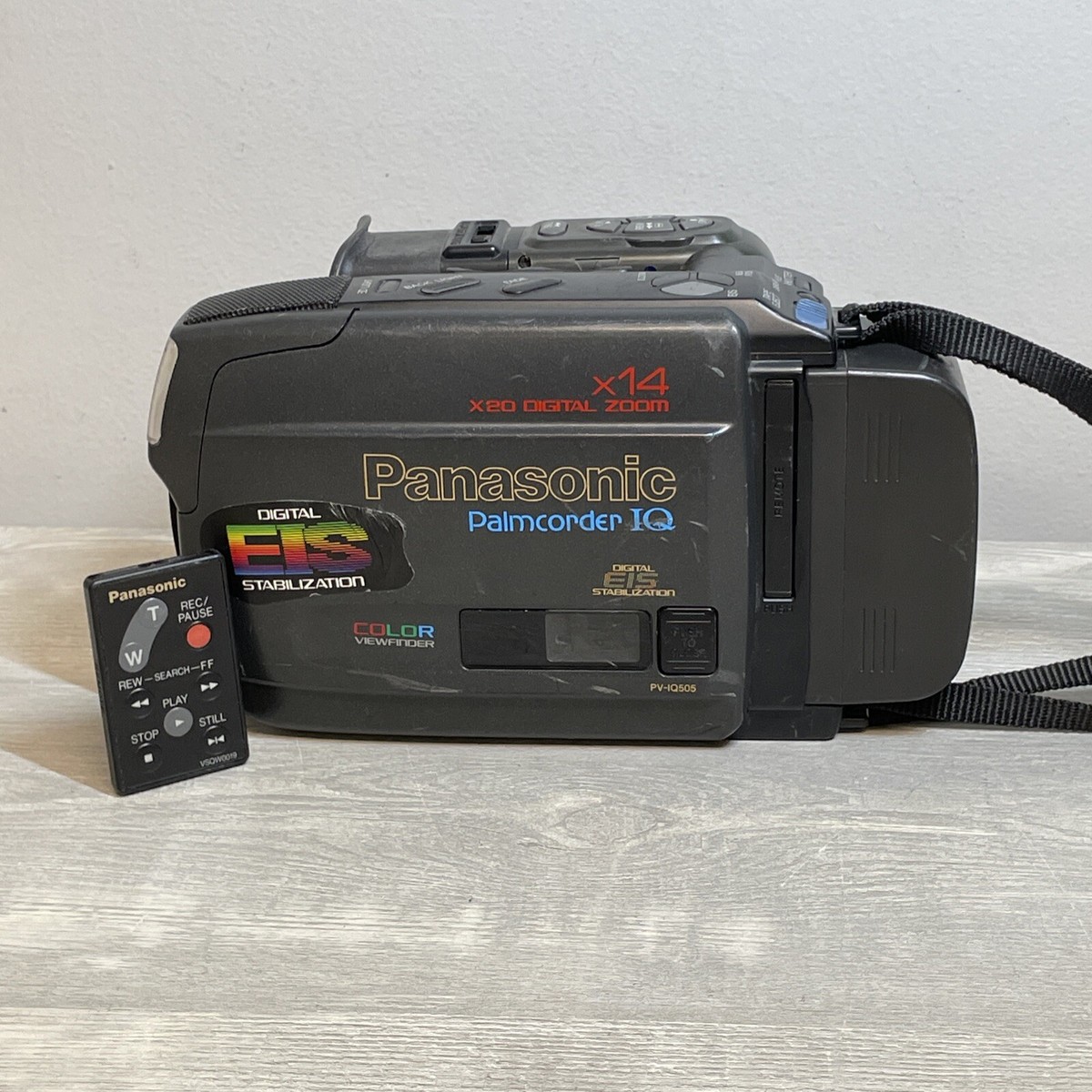 Panasonic PV-IQ505 Camcorder & Battery Tested And Works E3 Panasonic PV-IQ505 Camcorder & Battery Tested And Works E3