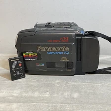 Panasonic PV-IQ505 Camcorder & Battery Tested And Works E3