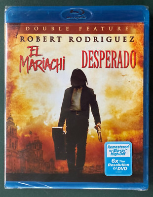 Desperado / El Mariachi (Blu-ray) double feature, R, MINT, SEALED, Ohio seller