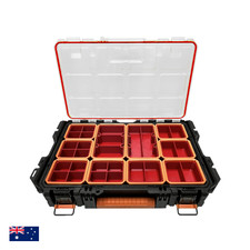 QuickStack Clear Top Organiser Nesting Bins | Quick Stack AEG PROCTO I/N 0115446