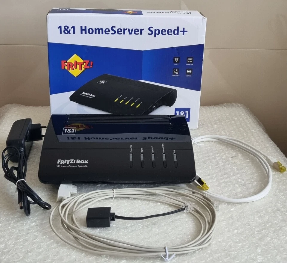 AVM FRITZ! Box 7590 mit S0 (ISDN)- Bus (20002808) Homeserver SPEED+ - Bild 2 von 2